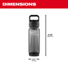 Milwaukee 48-22-8371B PACKOUT Bottle with Chug Lid 25oz