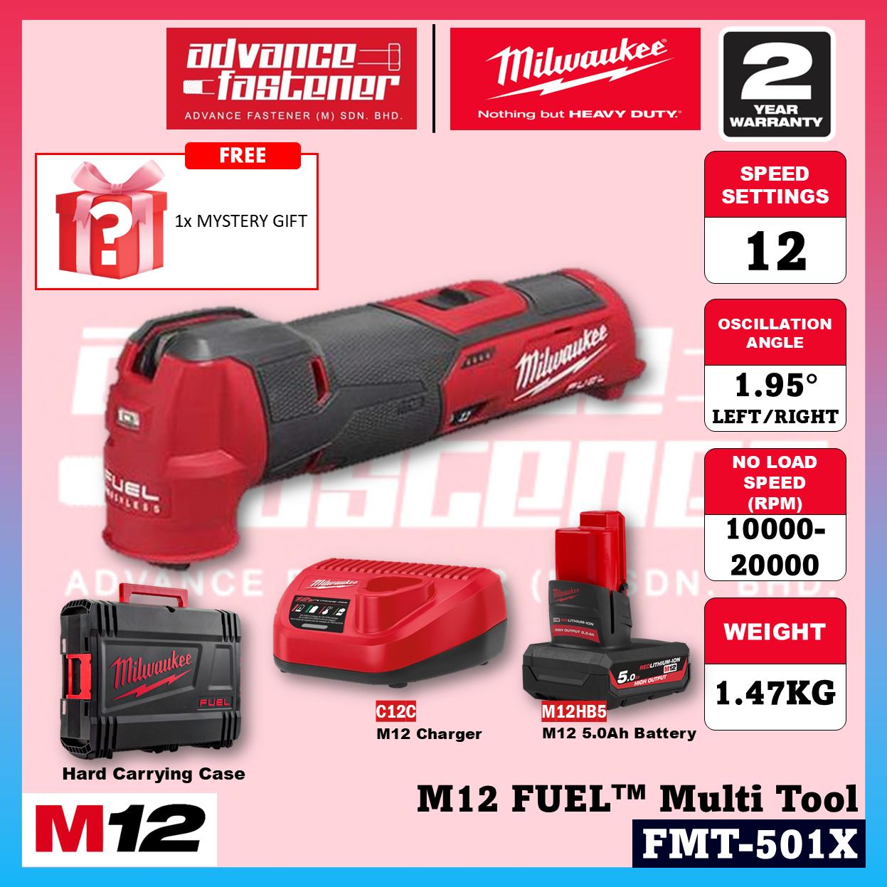 Milwaukee FMT-401X / FMT-0X M12 FUEL Oscillating Multi Tool