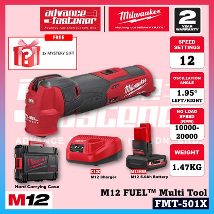 Milwaukee FMT-401X / FMT-0X M12 FUEL Oscillating Multi Tool