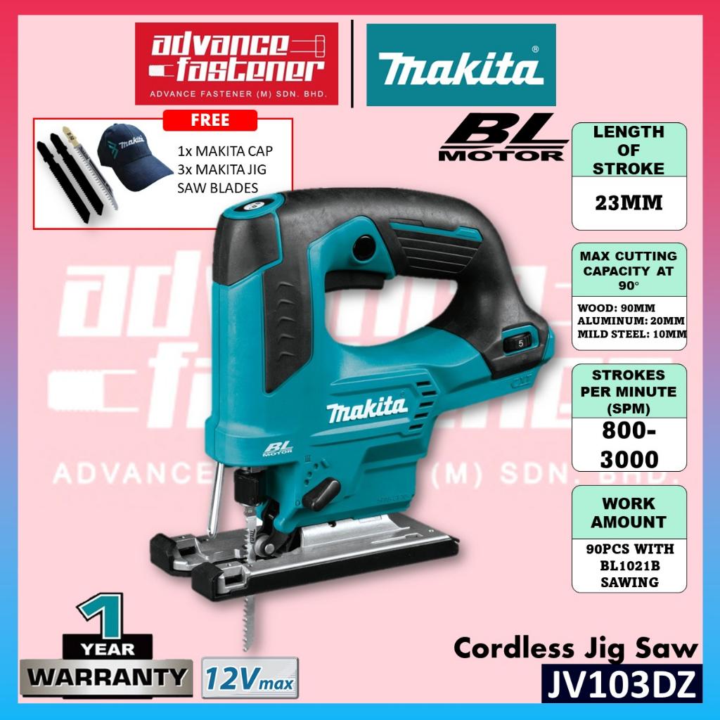 MAKITA JV103DZ / JV103DWAJ / JV103DSMJ 12Vmax Cordless Jig Saw