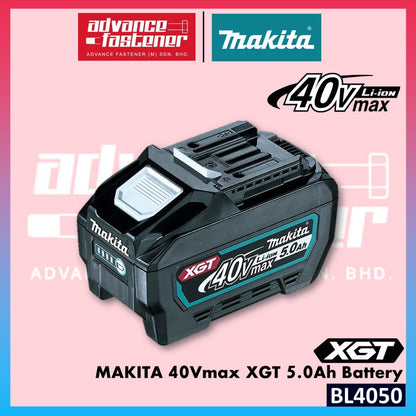 MAKITA BL4020 / BL4025 / BL4040 / BL4050F / BL4080 40Vmax XGT 2.0Ah / 2.5Ah / 4.0Ah / 5.0Ah / 8.0Ah Battery