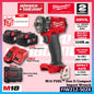 Ready Stock | Original Milwaukee M18 FUEL Impact Wrench Combo Set ( FMTIW2F12 Mid Torque Impact Wrench + FIW212 Compact Impact Wrench )  | 2 Year Warranty | Fast Shipping