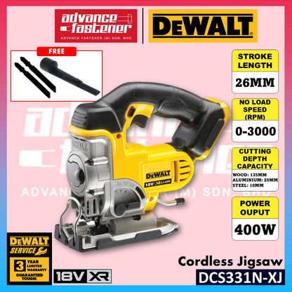 DeWalt DCS331N-XJ 18V XR Cordless Jigsaw