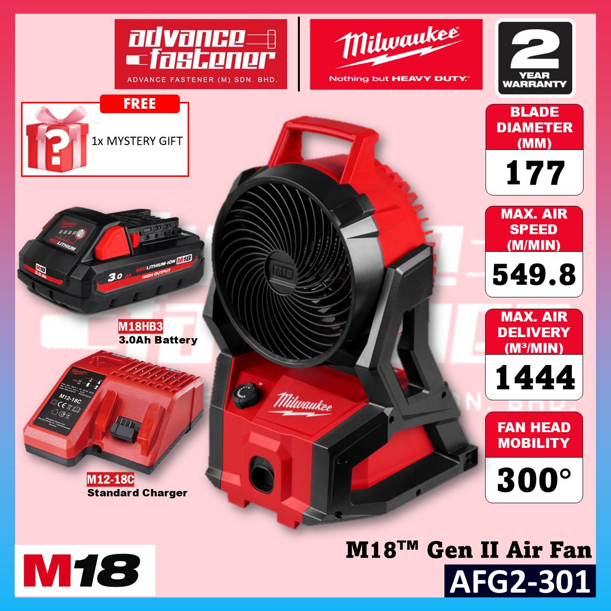 Milwaukee AFG2-501 / AFG2-0 M18 Gen II Air Fan