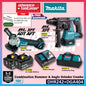 MAKITA 18V Cordless Combo Set ( DHR242 18V Cordless Combination Hammer DHP482 18V Cordless Hammer Driver Drill DGA404 18V Cordless Angle Grinder DTD156 18V Cordless Impact Driver )