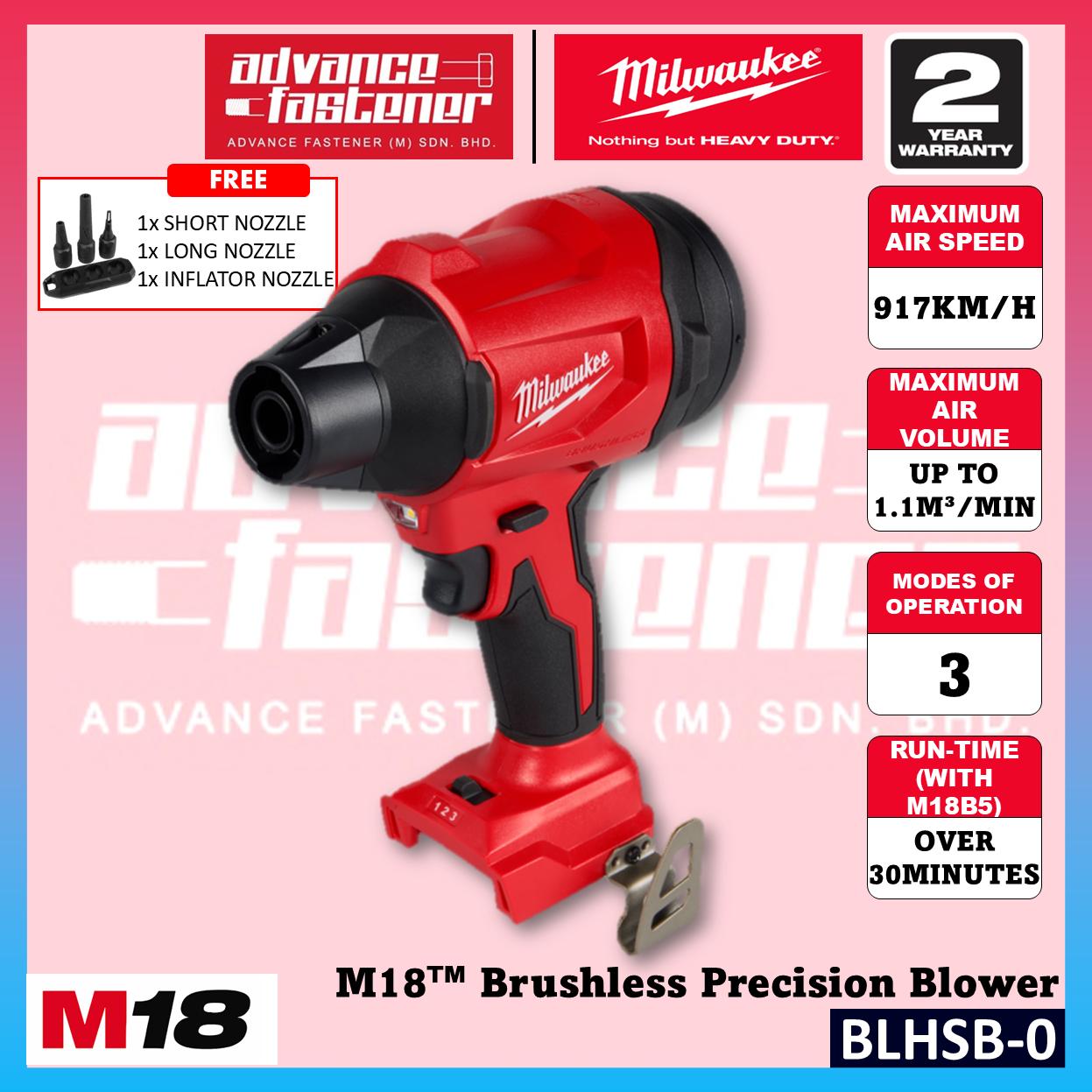 Milwaukee BLHSB-501 / BLHSB-0 M18 Brushless Precision Blower