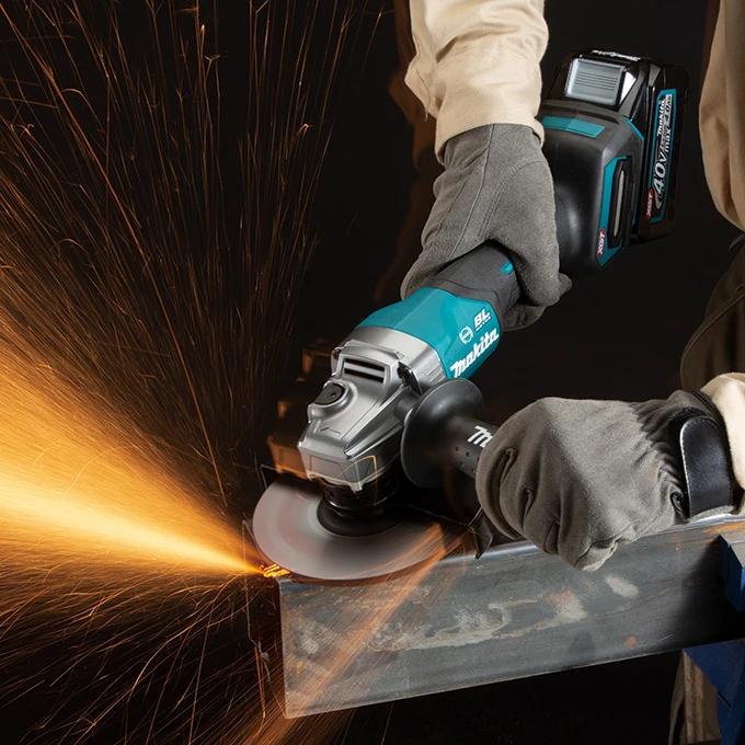 MAKITA GA038GZK 40Vmax Cordless Angle Grinder 230MM ( 9" ) ( Paddle Switch )