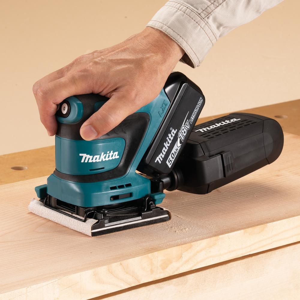 Makita 18V LXT Cordless Combo ( DBO481 Finishing Sander / DBO180 Random Orbit Sander )
