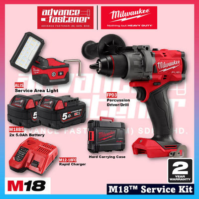Milwaukee FPD3-502X / FPD3-0X0 M18 FUEL Gen IV Percussion Drill / Driver 13MM ( FPD3 )