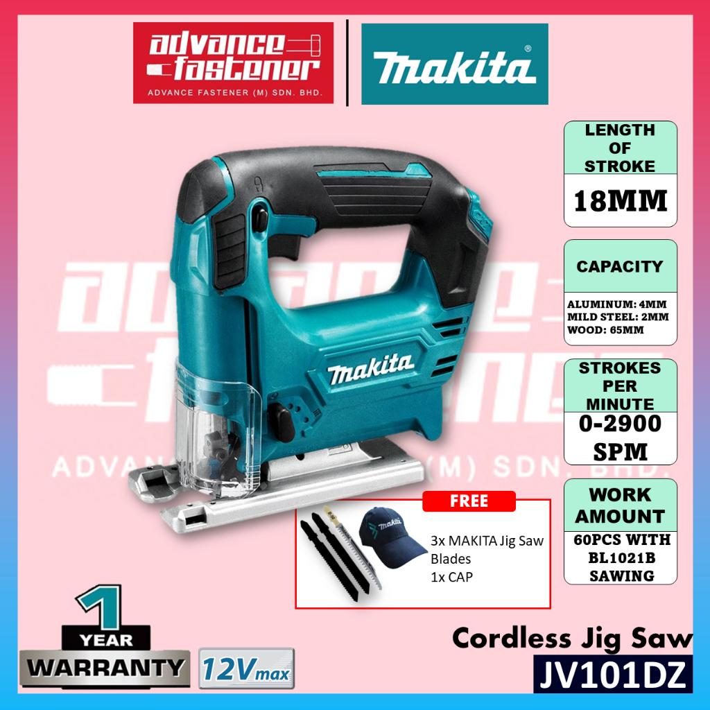 MAKITA JV101DZ / JV101DWYE / JV101DWAE 12Vmax Cordless Jig Saw