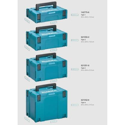 MAKITA TR00000002 Makpac Trolley / Makpac Connector Case 4 Types (Small / Medium / Large / Largest)