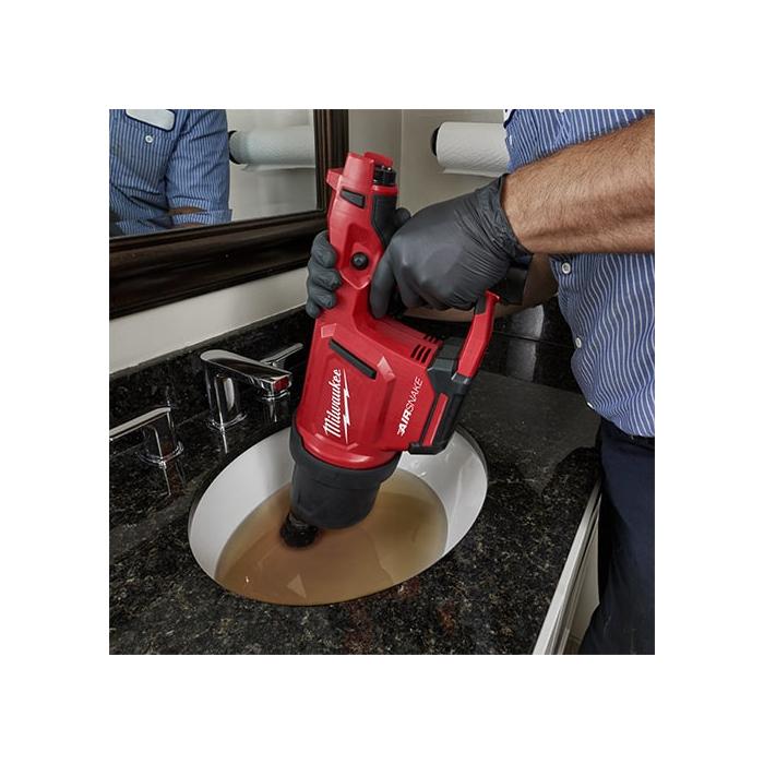 Milwaukee DCAG-251C / DCAG-0 M12 AIRSNAKE Drain Cleaning Air Gun