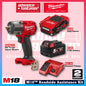 Milwaukee M18 Roadside Assistance Kit ( FMTIW2F12-0X0 M18 FUEL Gen II Mid-Torque Impact Wrench 1/2" / JS2000-0 M18 Jump Starter / BI-0 M18 Inflator )