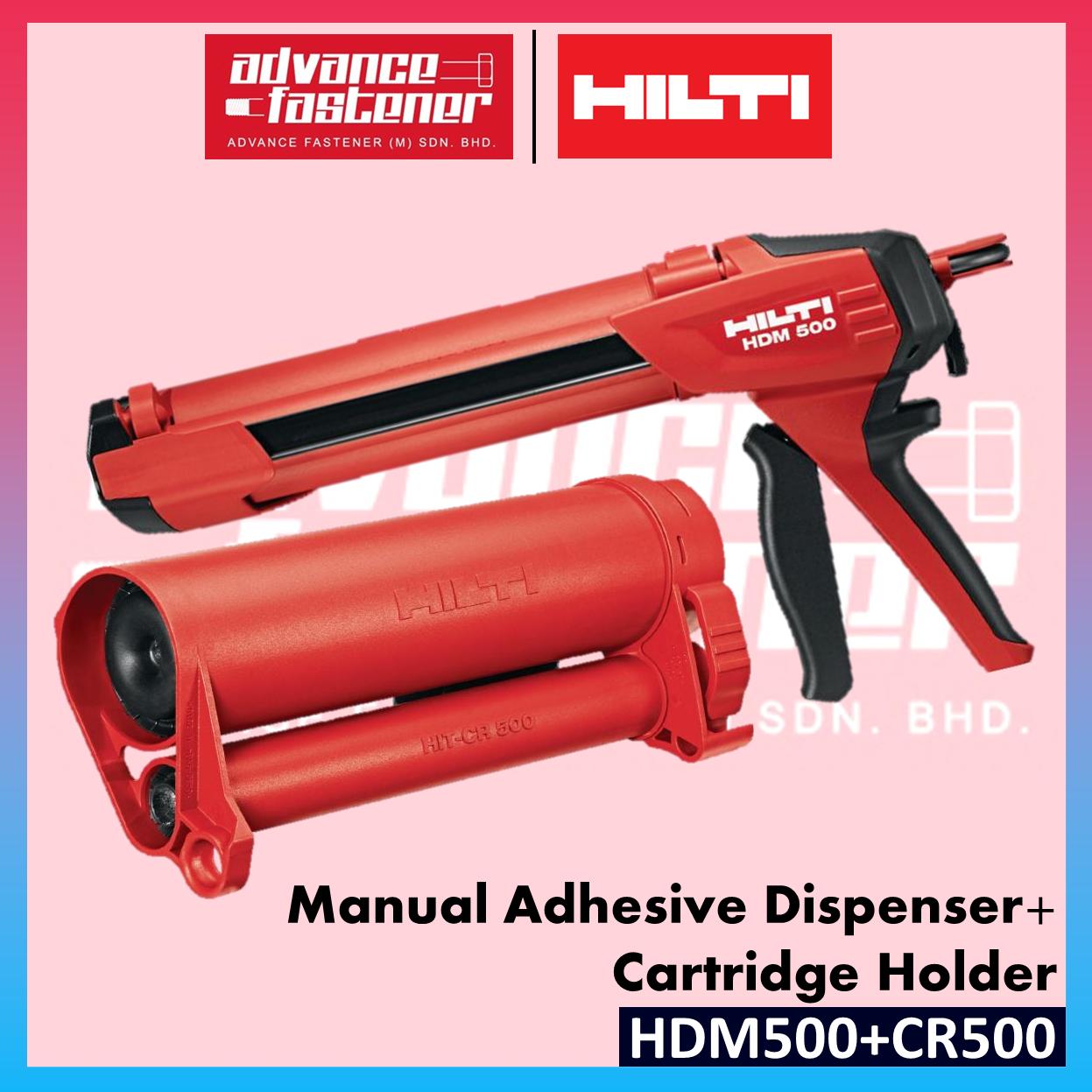 HILTI HDM 500 / CR 500 / CB 500 Manual Adhesive Dispenser / Cartridge Holder