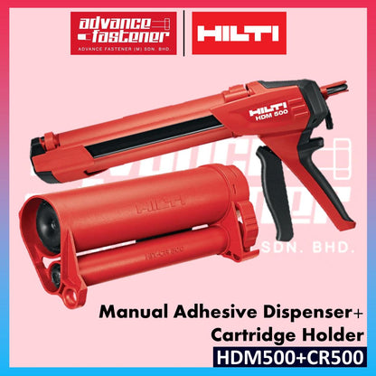 HILTI HDM 500 / CR 500 / CB 500 Manual Adhesive Dispenser / Cartridge Holder