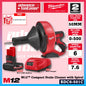 Milwaukee BDC6-202C / BDC6-0C M12 Compact Drain Cleaner w/ Spiral Diameter 6MM