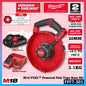 Milwaukee FPFT-501 / FPFT-0 M18 FUEL Powered Fish Tape Kit w/ FPFT18ACCY01 30m x 6mm Non-Conductive Powered Fish Tape Replacement Cartridge