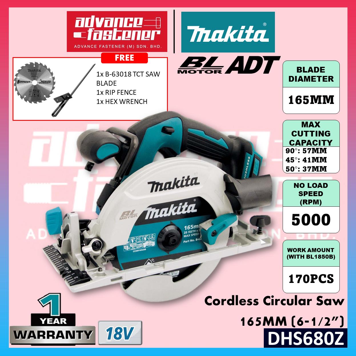 Makita 18V LXT Cordless Combo ( DHS680 Circular Saw / DRT52 Trimmer Router )