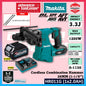 MAKITA HR011GM202 / HR011GZ 40Vmax Cordless 3-Modes Combination Hammer 28MM (1-1/8")
