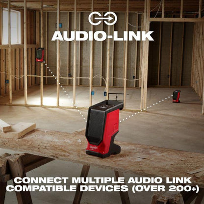 Milwaukee M18 Jobsite Speaker Duo Kit JSSP-0 M18 Jobsite AUDIO LINK Speaker