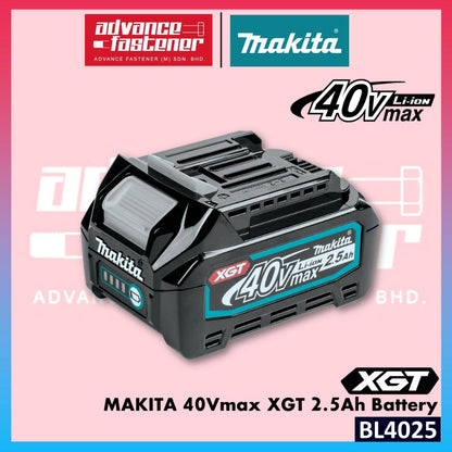 MAKITA BL4020 / BL4025 / BL4040 / BL4050F / BL4080 40Vmax XGT 2.0Ah / 2.5Ah / 4.0Ah / 5.0Ah / 8.0Ah Battery