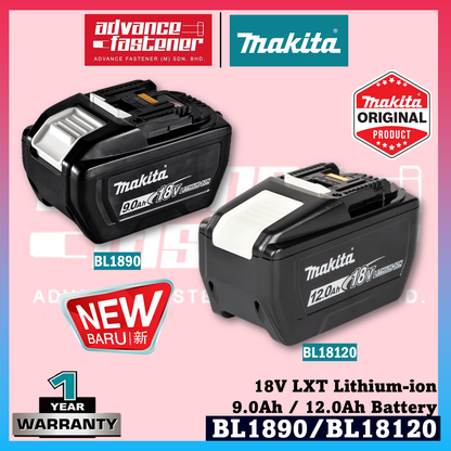 Makita 18V LXT Lithium-Ion Battery & Charger 2.0Ah–12.0Ah Original
