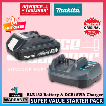Makita 18V LXT Lithium-Ion Battery & Charger 2.0Ah–12.0Ah Original