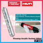 Hilti CP 606 Firestop Acrylic Sealant 310ml / 580ml ( Suitable material for Concrete, Masonry, Drywall, Steel )