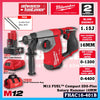 Milwaukee M12™ Compact Essential Kit ( FHAC16 M12 FUEL™ Compact SDS-Plus Rotary Hammer & BLPDRC M12™ Subcompact Brushless Percussion Drill )