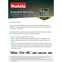 Makita VR001 / VR001GZ 40Vmax Cordless Concrete Vibrator