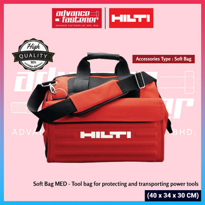 HILTI Soft Bag MED (40 x 34 x 30 cm) **Tool bag for protecting and transporting power tools