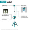 Makita DML814 (MYADML814) 18V Cordless Worklight 3000lm ( Spot Lighting / Area Lighting )