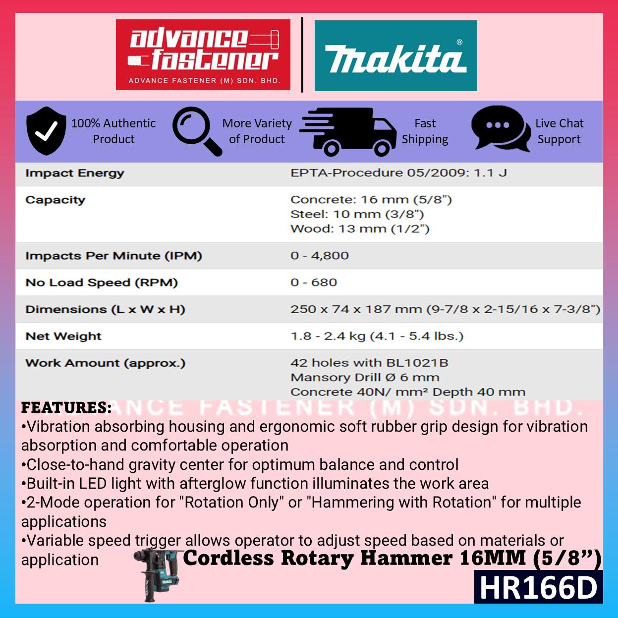 *LIMITED OFFER* MAKITA 12Vmax Cordless Combo Set ( DF333DZ Cordless  Driver Drill / TD110DZ Cordless Impact Driver / HR166DZ Brushless Rotary Hammer / JV101DZ Cordless Jig Saw / JR105DZ Cordless Recipro Saw )