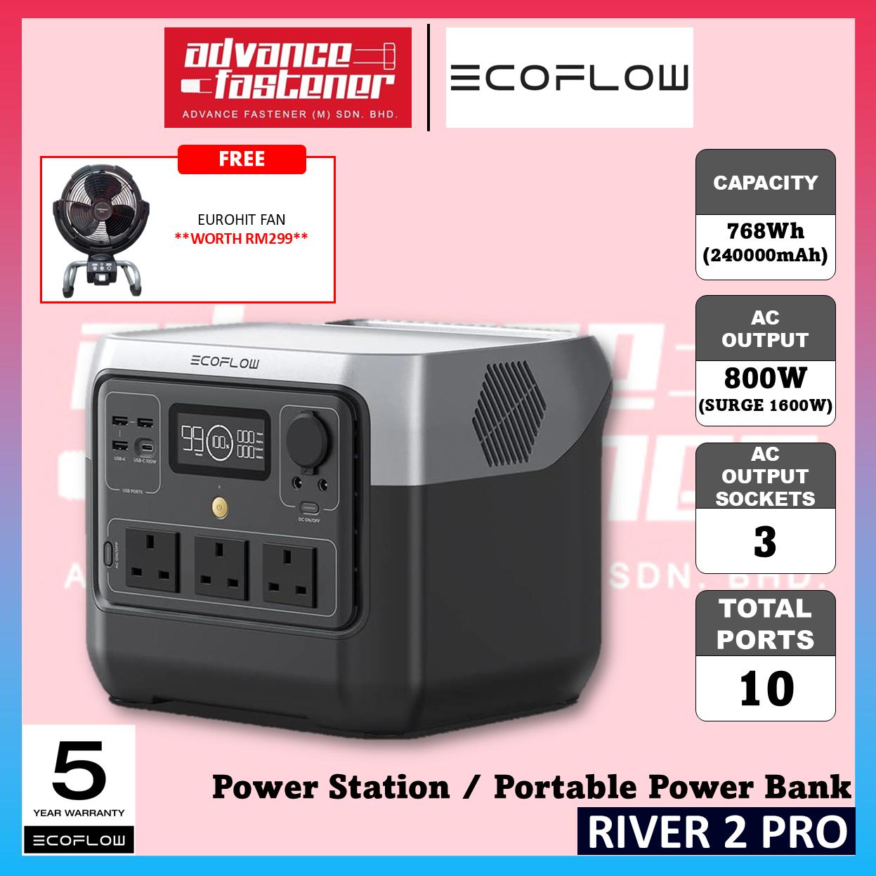 ECOFLOW RIVER 2 / RIVER 2 MAX / RIVER 2 PRO Power Station / Portable Power Bank