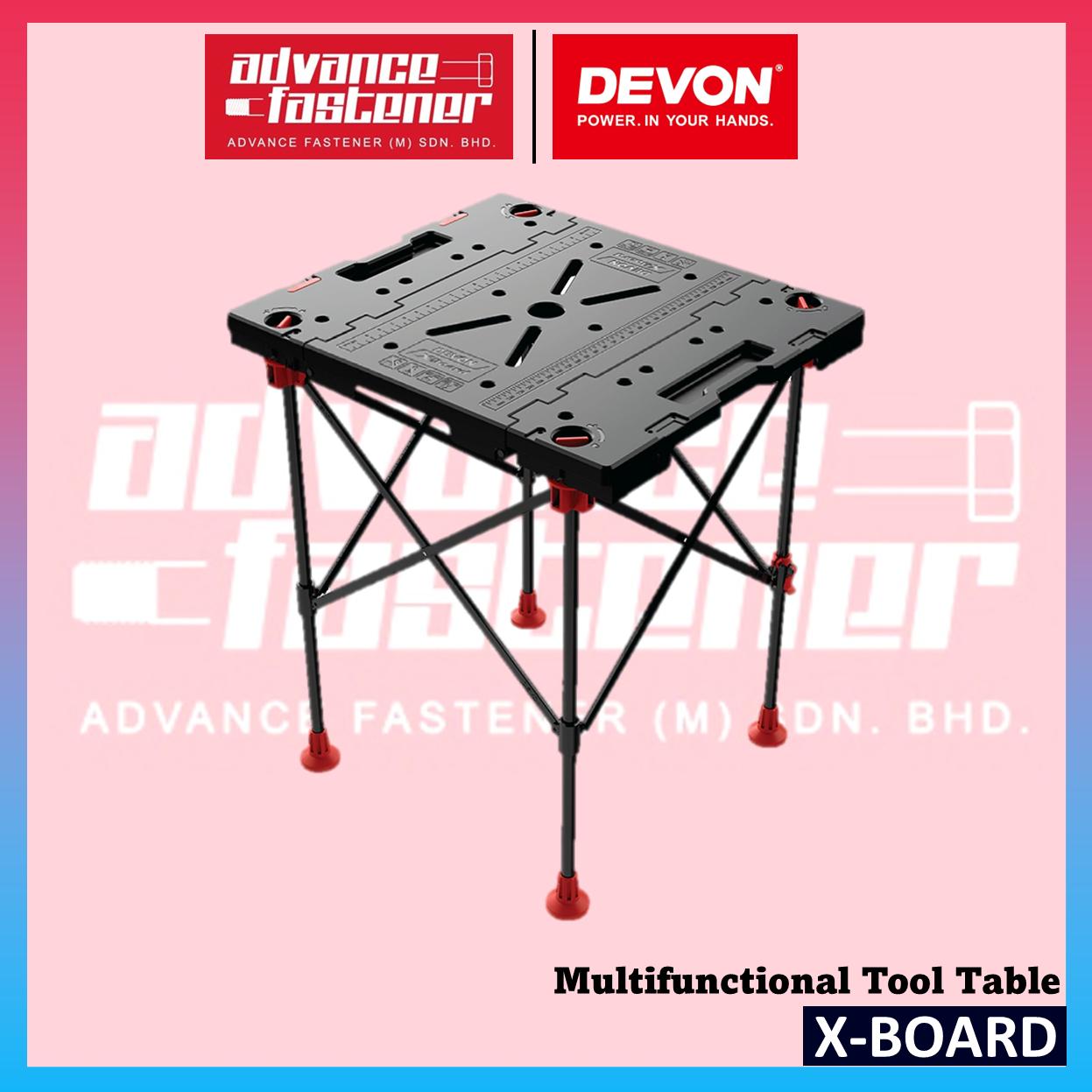 DEVON 8002200044 X-Board Multifunctional Portable Work Table 61 x 71 x 81 cm