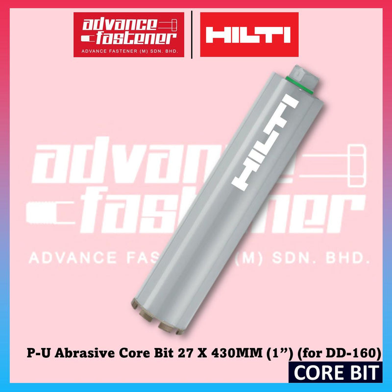 Hilti P-U Abrasive Core Bit for DD 160 Core Bit ( 27 x 430MM ) ( 1