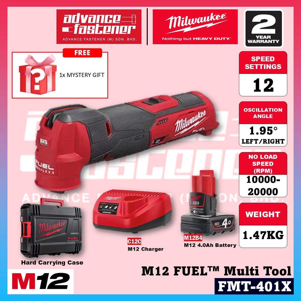 Milwaukee FMT-401X / FMT-0X M12 FUEL Oscillating Multi Tool