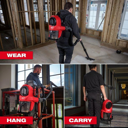 Milwaukee FBPV2-801 / FBPV2-0 M18 FUEL Gen 2 Backpack Vacuum