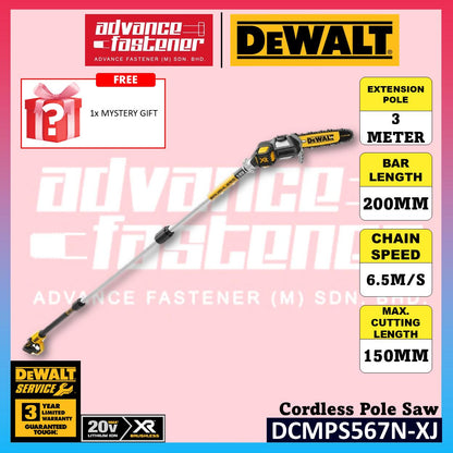 DeWalt DCMPS567N-XJ 20V Max XR Cordless Pole Saw