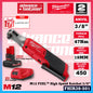 Milwaukee FHIR38-0 M12 FUEL High Speed Ratchet Wrench 3/8" 47Nm