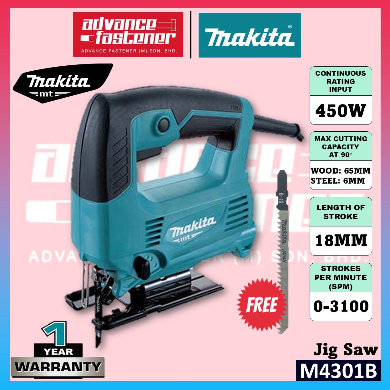 MAKITA MT Series M4301B Corded Jig Saw