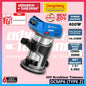 DONG CHENG DCKIT49BK 20V Brushless Cordless Combo Set ( DCMP6 Trimmer / Router + DCJZ2060I Driver / Hammer Drill )