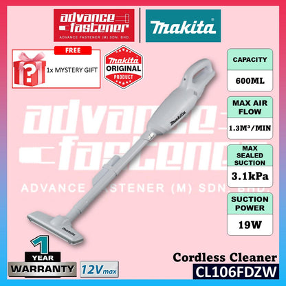 MAKITA CL106FDWYW / CL106FDZW 12Vmax Cordless Vacuum Cleaner ( CL106 )