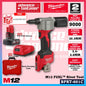 Ready Stock | Original Milwaukee BPRT-201C / BPRT-0C M12 Rivet Tool