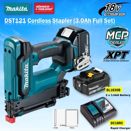 MAKITA DST121ZK DST121 Cordless Stapler ( Suitable for 1010J / 1013J / 1016J / 1019J / 1022J / 1025J )