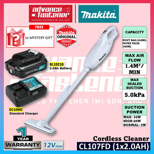 **Special Offer** MAKITA CL107FDWYW / CL107FDZW 12Vmax Cordless Vacuum Cleaner ( CL107 )