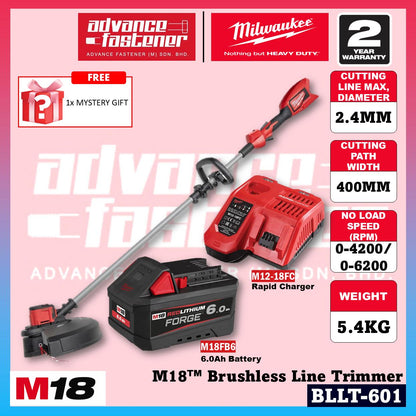 Milwaukee BLLT-801 / BLLT-0 M18 Gen II Brushless Line Trimmer Grass Trimmer