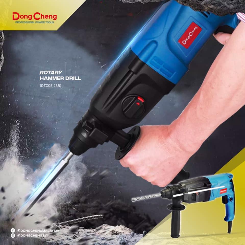 Dong Cheng DZC05-26B Corded Electric 3-Mode Rotary Hammer 26MM