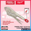 Milwaukee Accessories 48-22-3420 TORQUE LOCK Curved Jaw Locking Pliers 254mm 10”