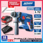 Akaido AKMD20BL 21V Brushless Cordless 3 IN 1 Rotary Hammer 20MM 1.7J